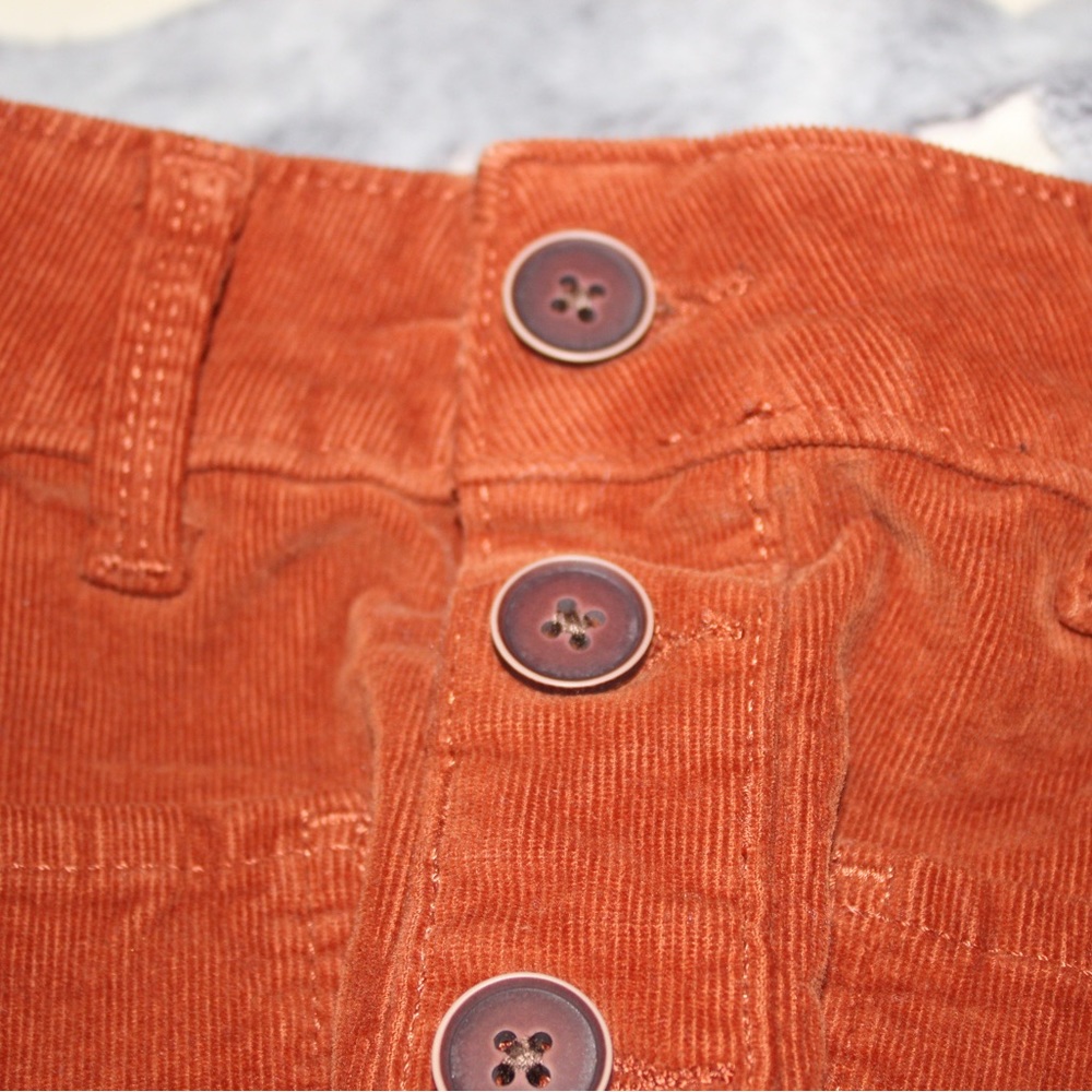 Little girl corduroy adjustable waist skirt